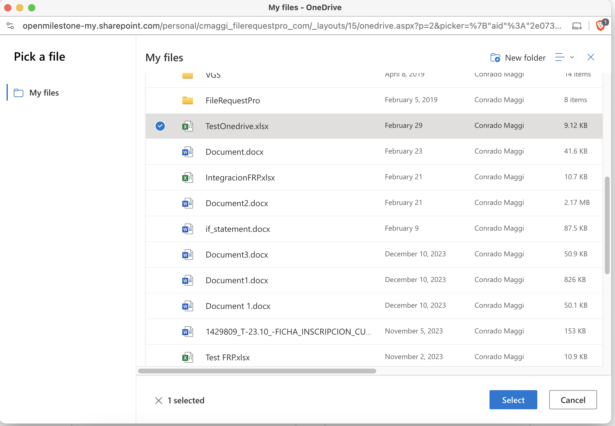 AutomatedDocs - Excel Integration